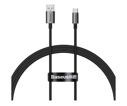 Kabel Baseus Kabel Superior Series USB-A / USB-C 100W 2m - czarny